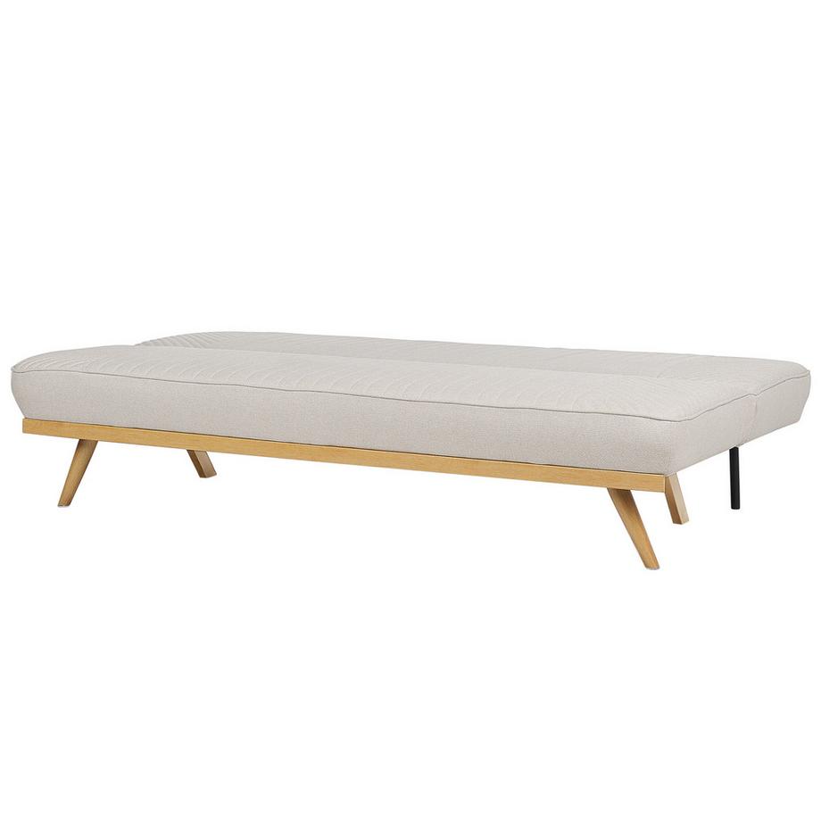 Beliani Schlafsofa aus Stoff Minimalistisch KALFAFEL  