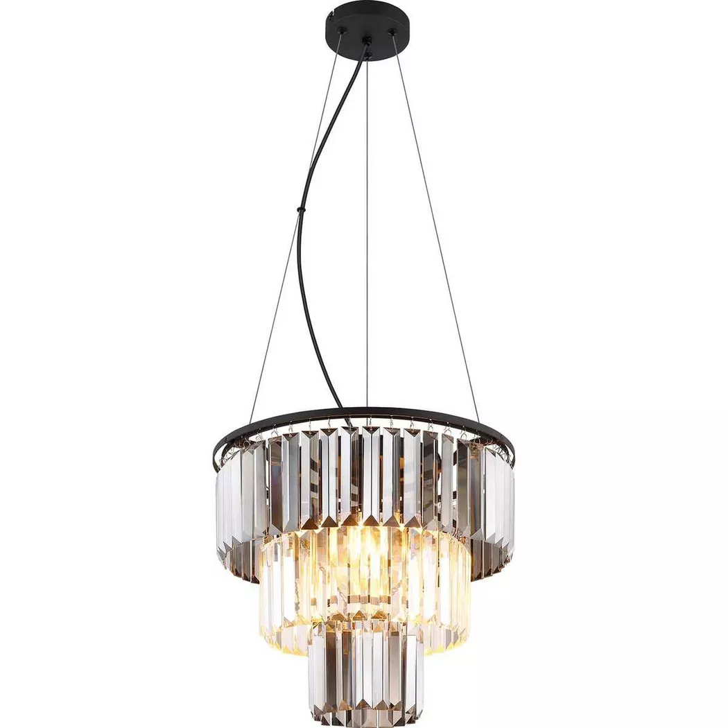mutoni light – Hängeleuchte Naxis Metall matt 3xE27, One Size