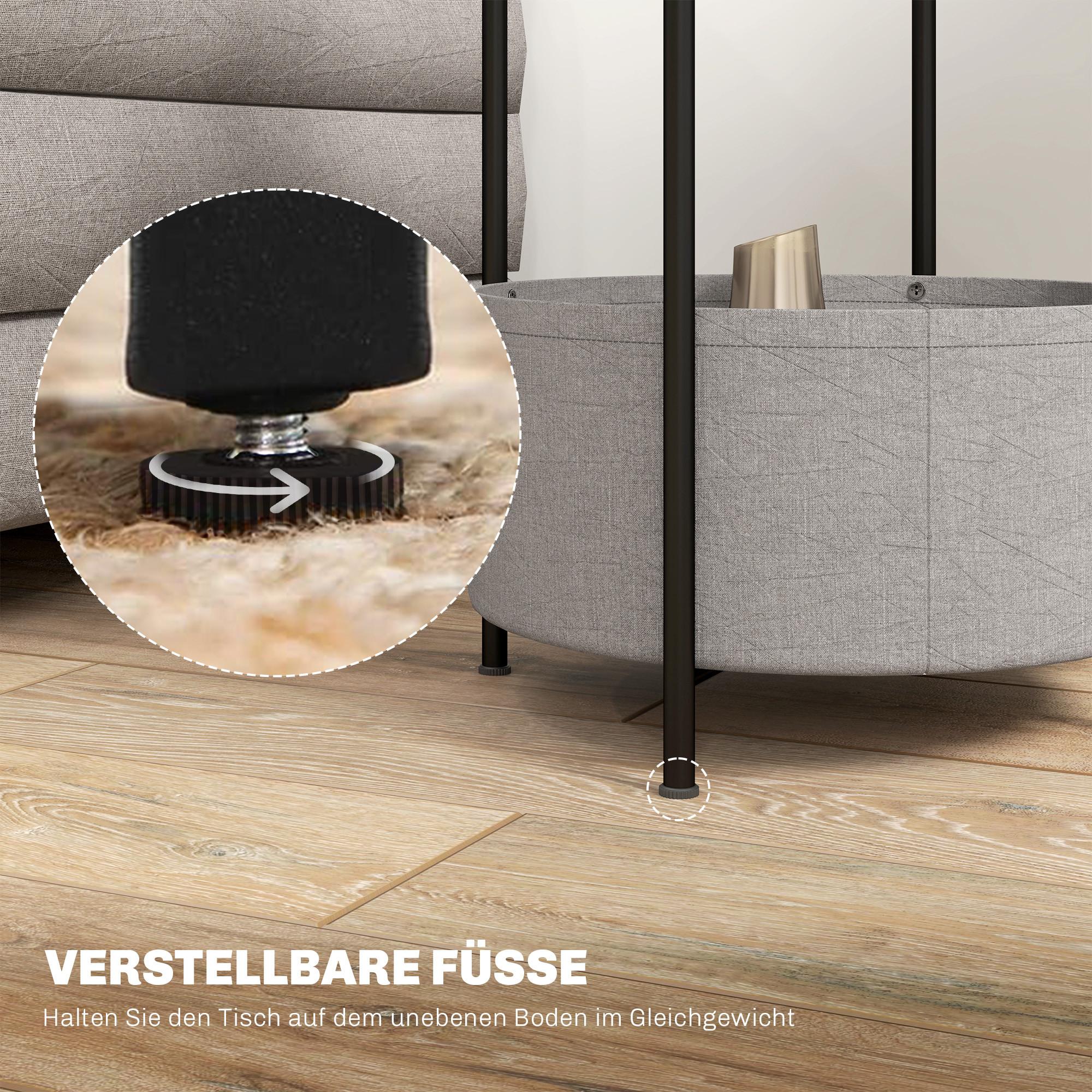 HOMCOM Beistelltisch  