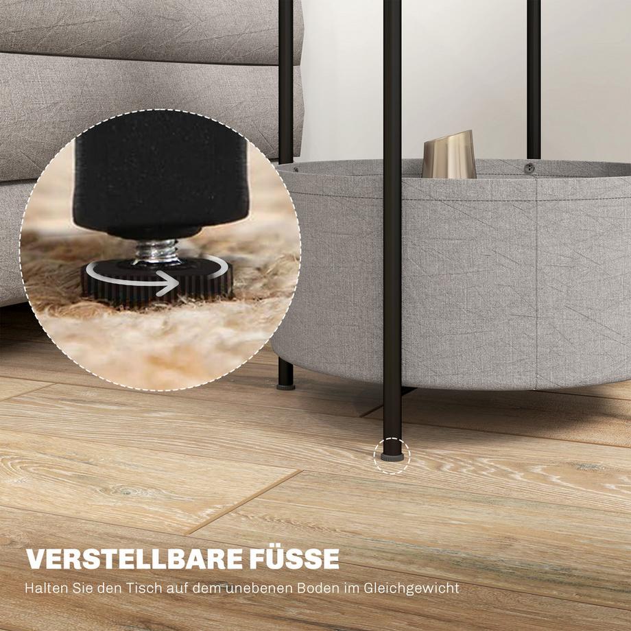 HOMCOM Table d'appoint  