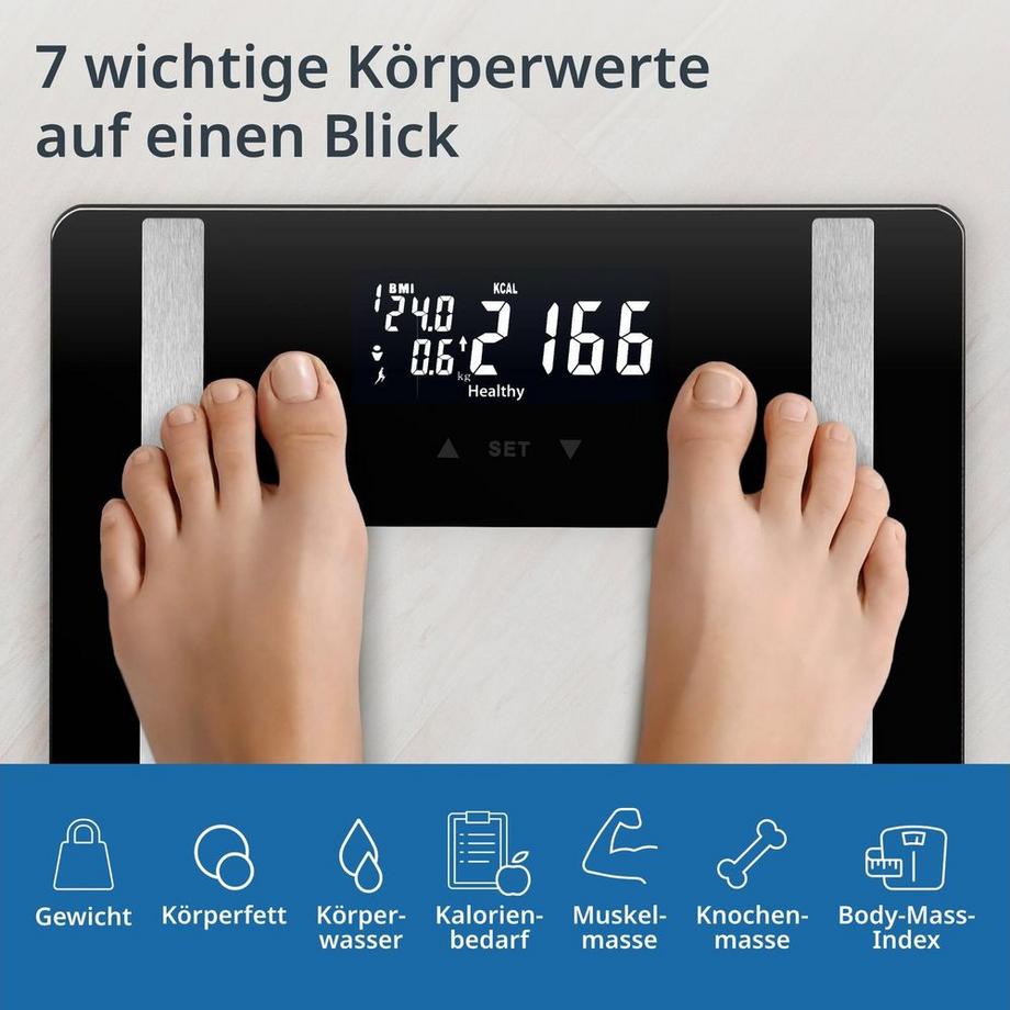ADE  Körperanalysewaage Ines 