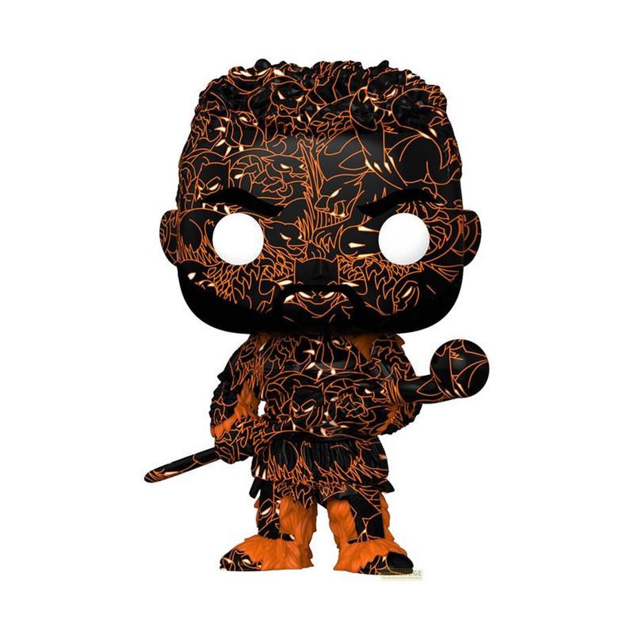 Funko  Figura POP Marvel Pantera Nera M Baku Artista + Custodia Esclusiva 