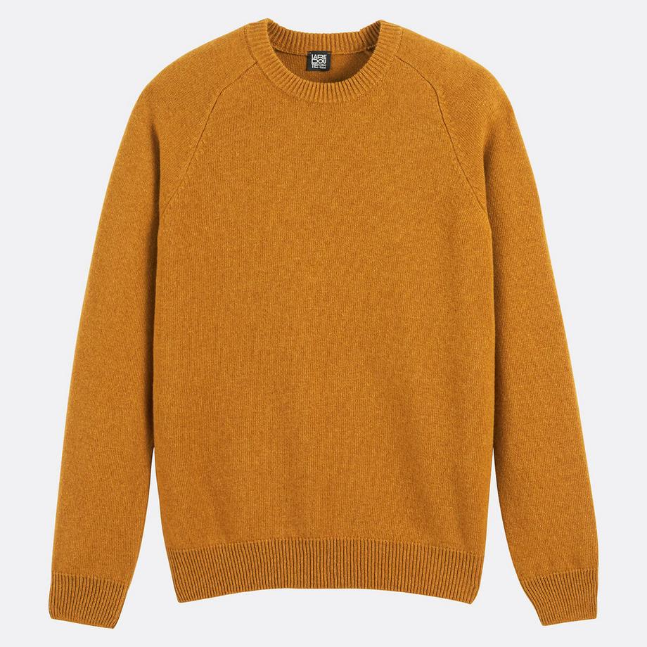 La Redoute Collections Lambswool Rundhals Pullover  