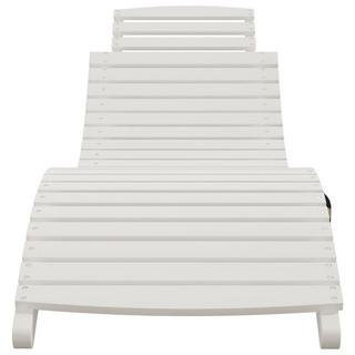 VidaXL Chaise longue bois d'acacia  