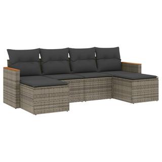 VidaXL Garten sofagarnitur poly-rattan  