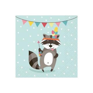 STEWO INTERNATIONAL STEWO Serviette Matz 33x33cm 2572619441 blau hell 20 Stück  