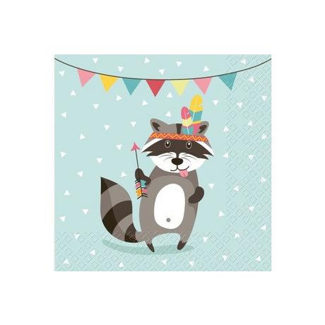 STEWO INTERNATIONAL STEWO Serviette Matz 33x33cm 2572619441 blau hell 20 Stück  