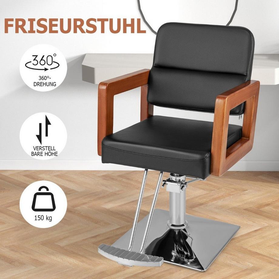 Fauteuil de salon hydraulique pivotant à 360°