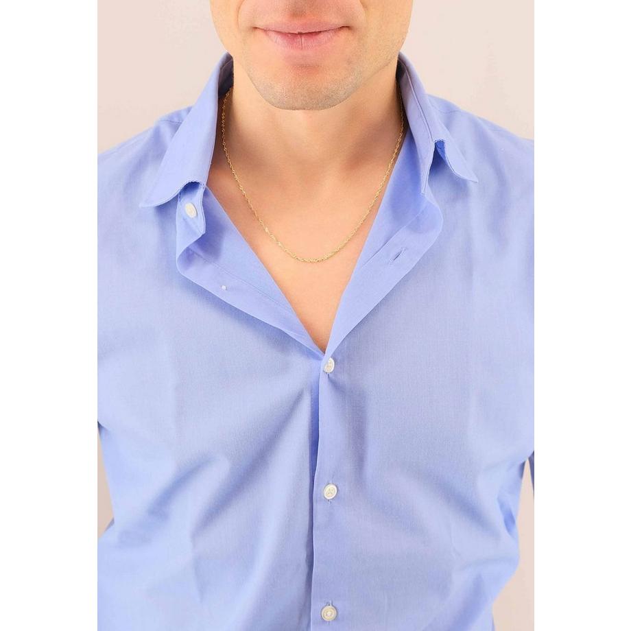 MUAU Schmuck  Collier Singapur Gelbgold 750, 1.9mm, 50cm 