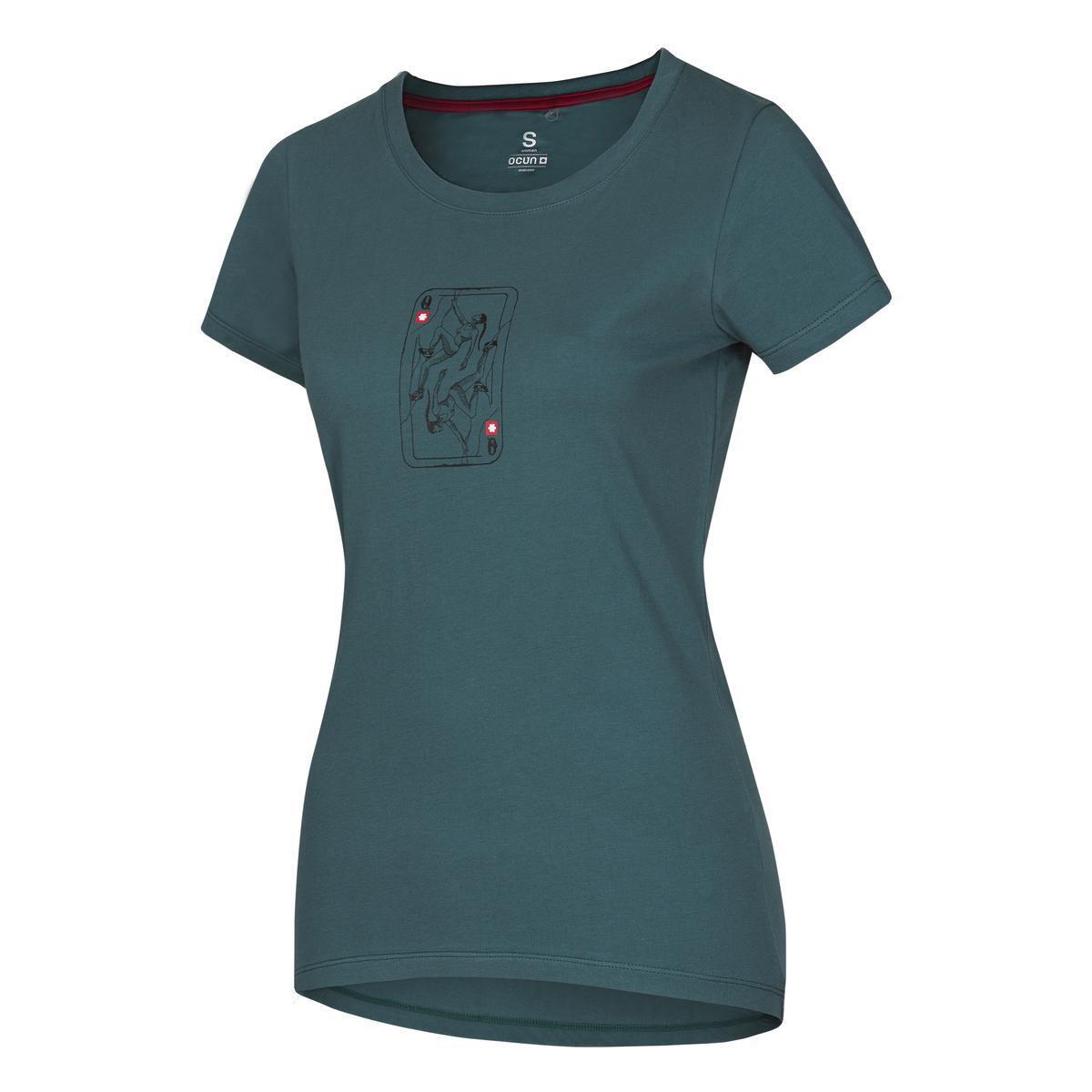 Ocun  t-shirt damen cassic t petro 