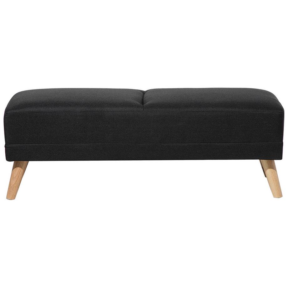 Beliani Ottomane aus Stoff Klassisch FLORLI  