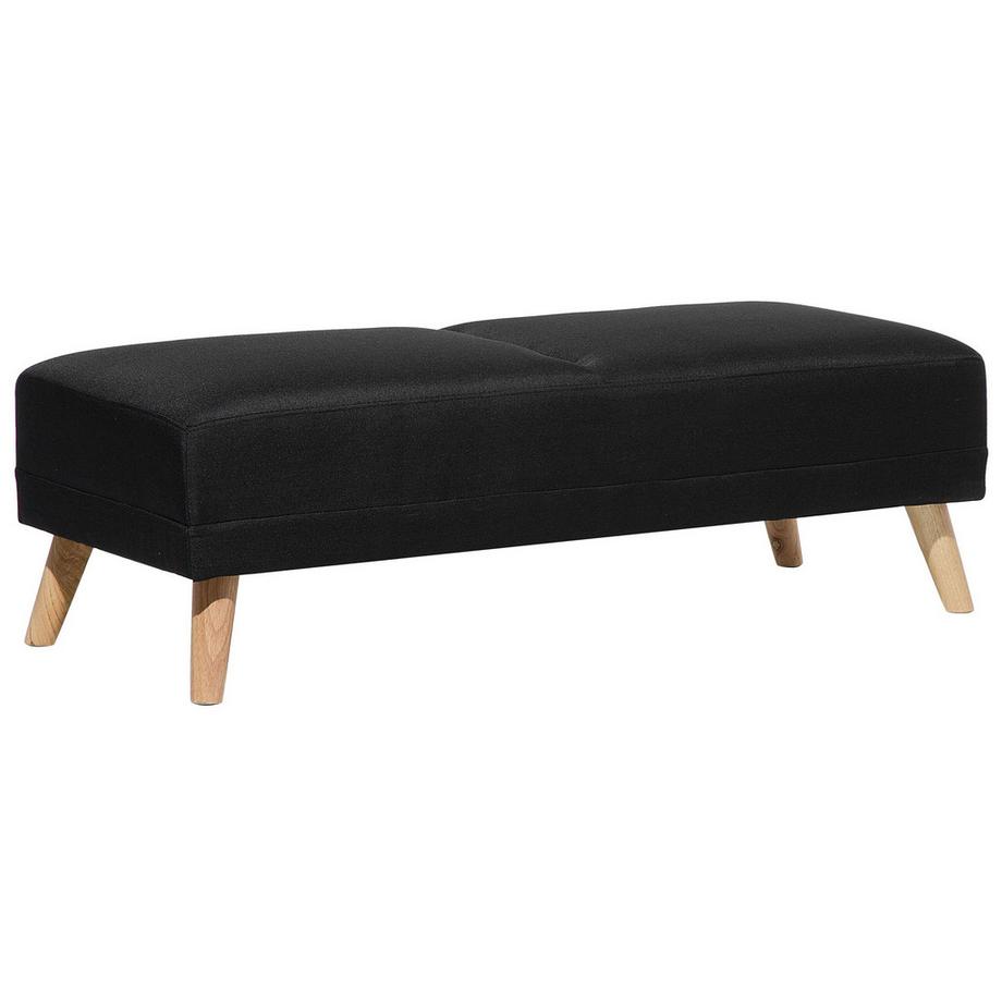 Beliani Ottomane aus Stoff Klassisch FLORLI  