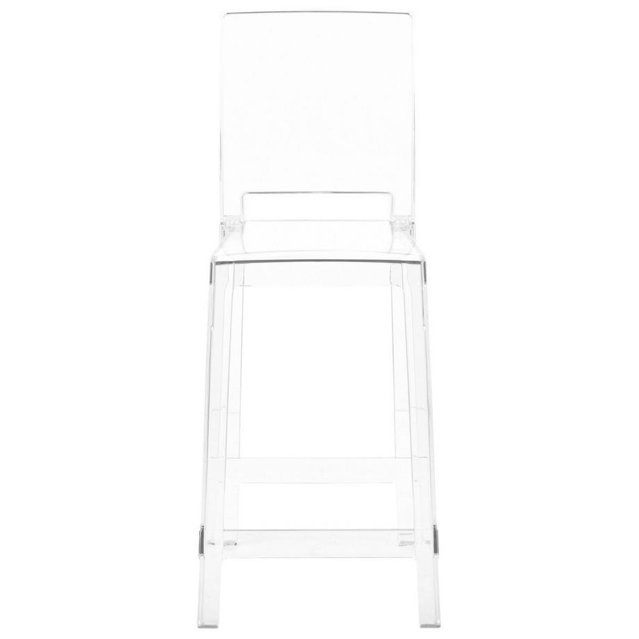 Beliani Set di 2 sedie alte en Policarbonato Moderno WELLINGTON  