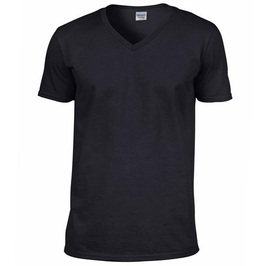 Soft Style VNeck Short Sleeve T-Shirt