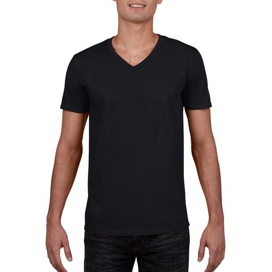 Gildan Soft Style V-Neck Kurzarm T-Shirt  