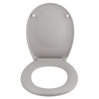 spirella Toilettensitz Duroplast NEELA Matt Taupe - Verchromte ABS-Scharniere  