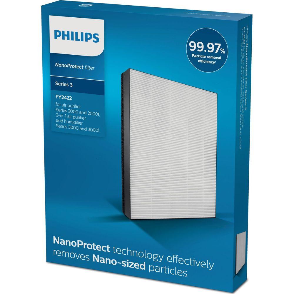 PHILIPS Ersatz-Filter Weiß-Grau  