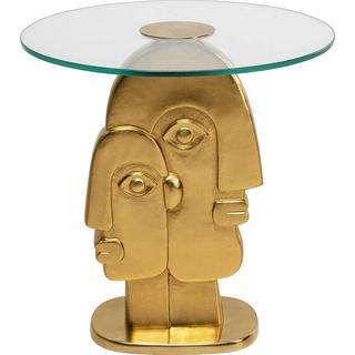 KARE Design Table d&#039;appoint 2Faces ronde 55  