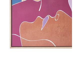 Beliani Stampa su tela en Tessuto Moderno FASANO  