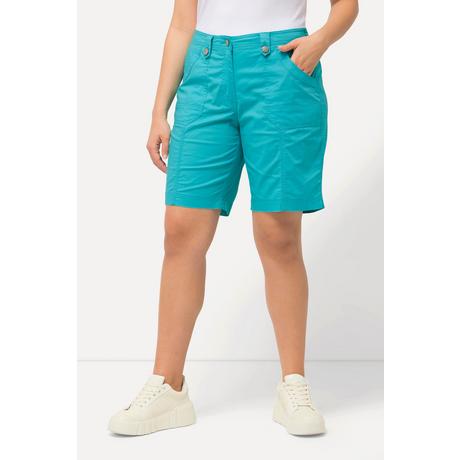 Ulla Popken  Bermuda style cargo 4 poches, taille confortable 