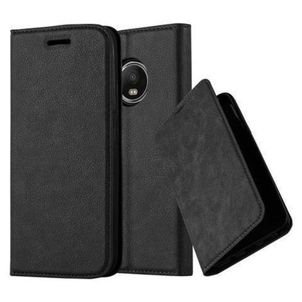 Cadorabo  Housse compatible avec Motorola MOTO G5 PLUS - Coque de protection avec fermeture magnétique, fonction de support et compartiment pour carte 