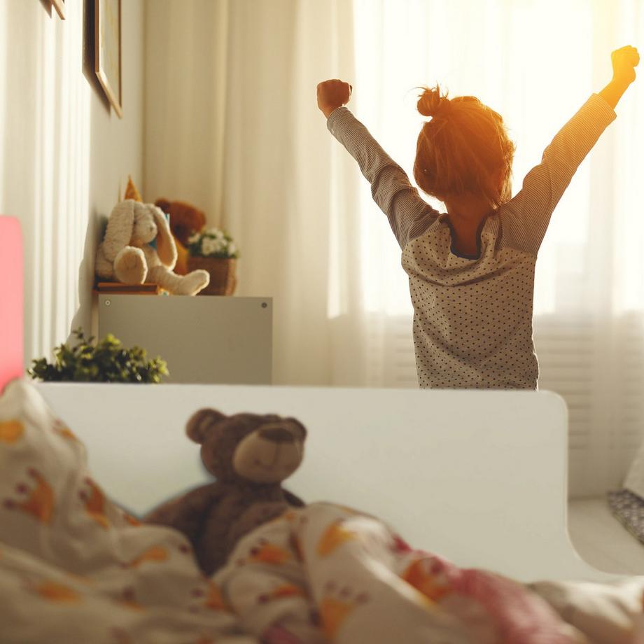 Northix Lettino per bambini con motivo a cigno  