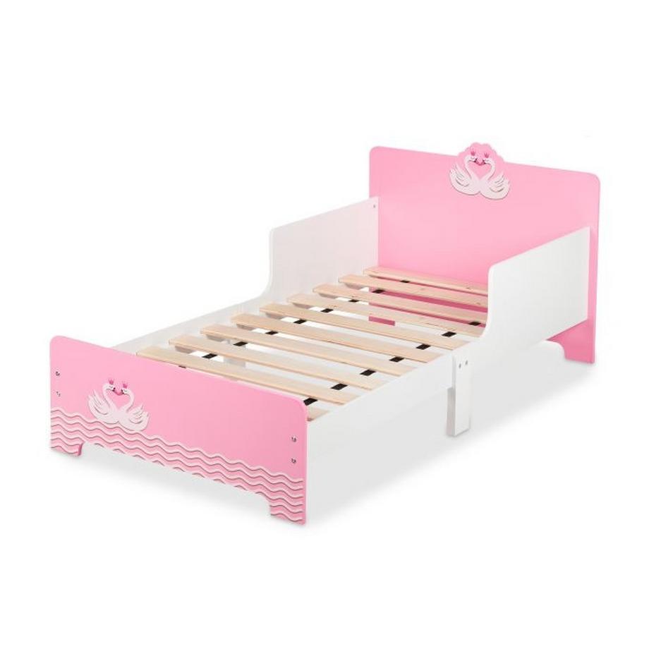 Lettino per bambini con motivo a cigno