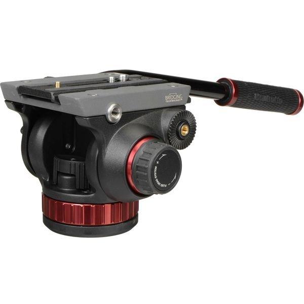 Manfrotto  MANFROTTO MVH502AH PRO VIDEO-chef avec base plate 