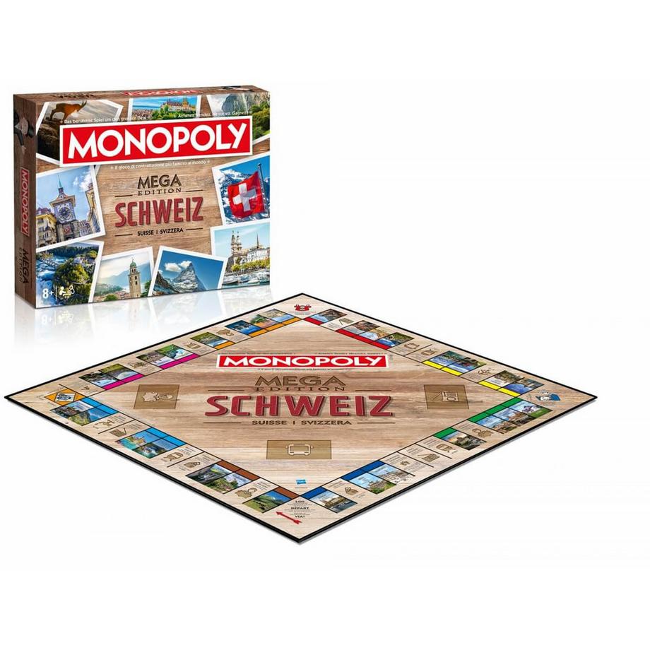 Hasbro  MEGA Monopoly Schweiz 