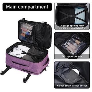 Only-bags.store Rucksack 40 x 20 x 25 cm für Ryanair Flugzeug Reise-Rucksack Handgepäck Laptop Tagesrucksäcke PET Recycled Umweltfreundlicher Rucksack Wasserdicht unter Sitz 20 L Klein, Pink  