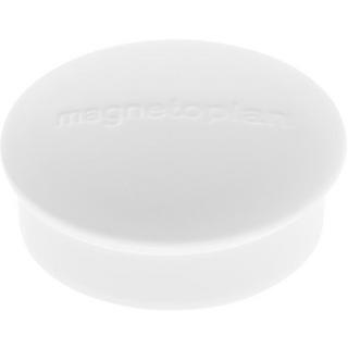 magnetoplan  MAGNETOPLAN Magnet Discofix Mini 19mm 1664600 weiss 10 Stk. 