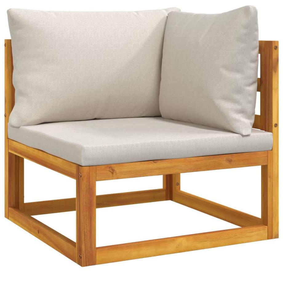 Ecksofa akazienholz