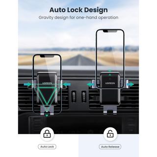 UGREEN  UGREEN Gravity Phone-Halterung für rundes Luftventil 