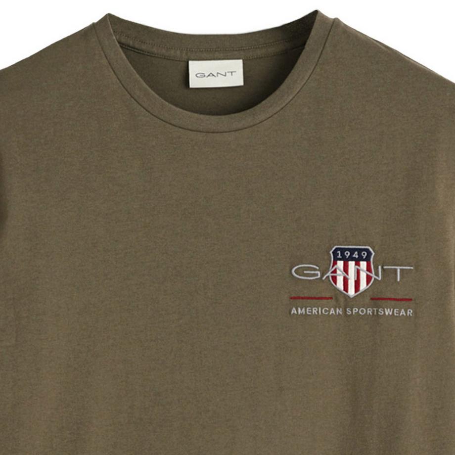 GANT T-shirt ricamata Archive Shield  