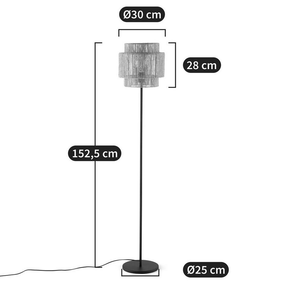 La Redoute Intérieurs Stehlampe Yaku  