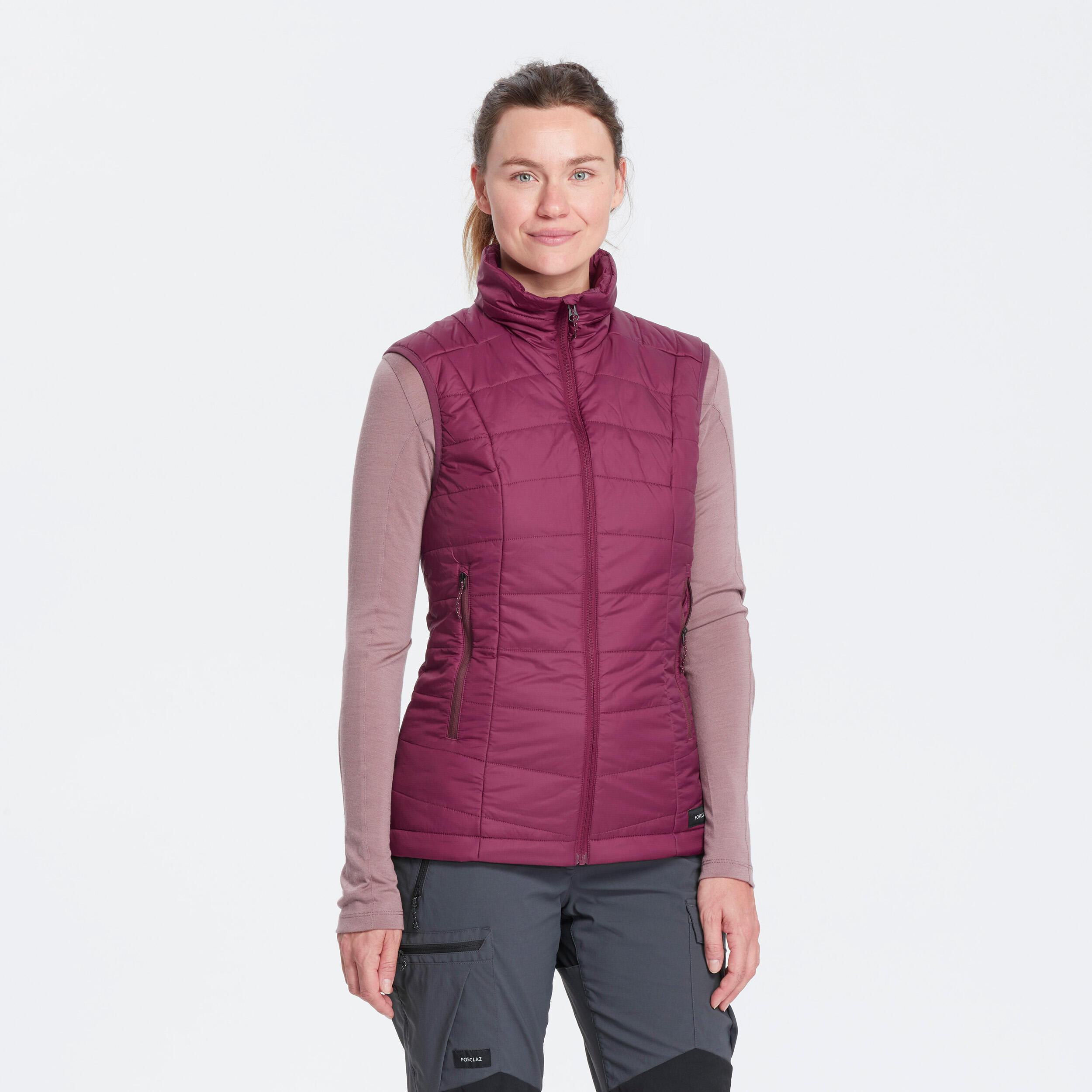 Image of Wattierte Jacke - Trek100 Damen Violett Bedruckt XL
