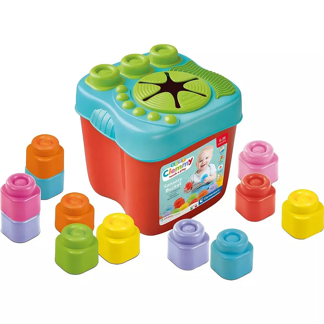 Clementoni Panier sensoriel Clemmy - 15 pièces