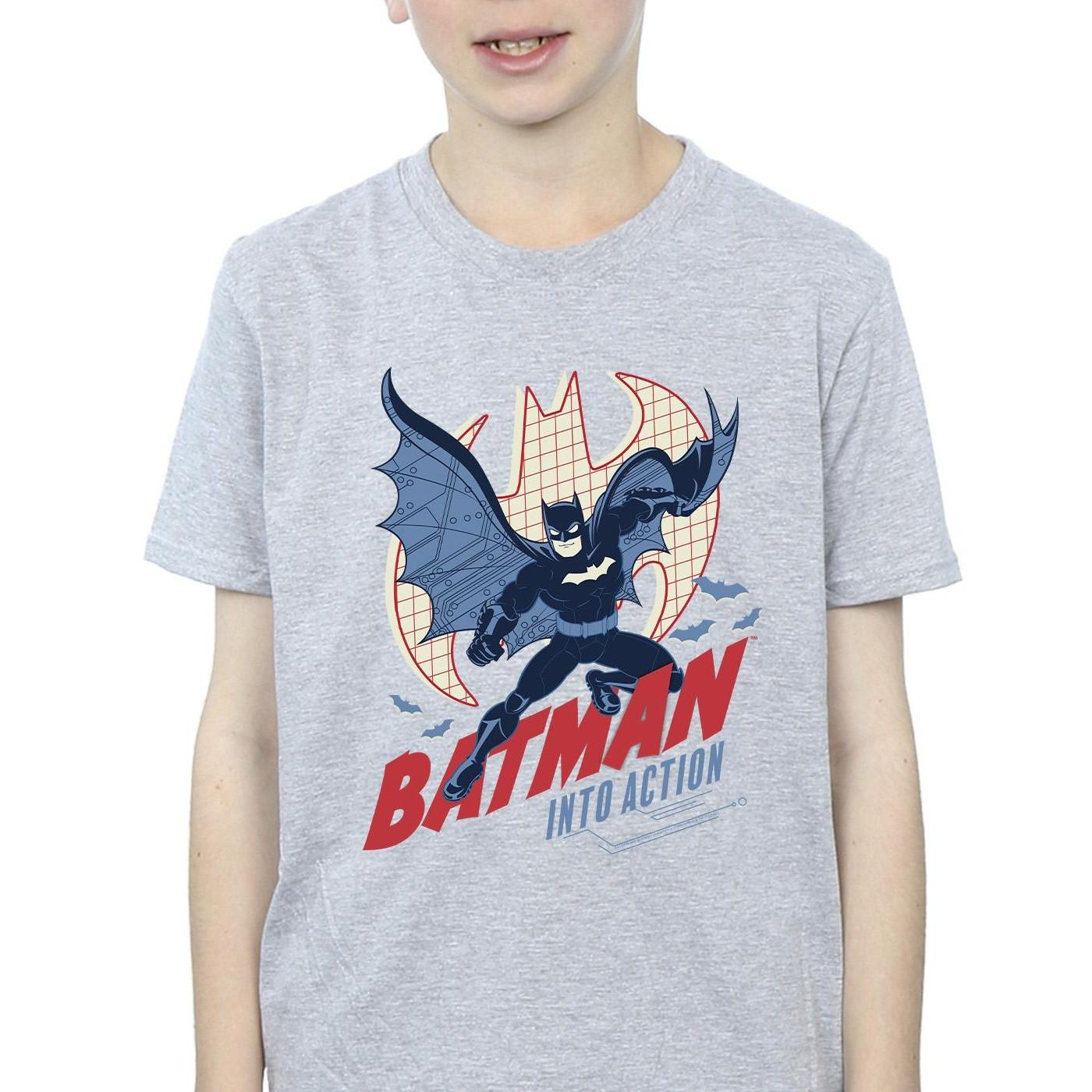 DC COMICS  Into Action TShirt 