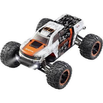 RaVage 4x4 Arancione, Bianco Brushed 1:16 Automodello Elettrica Monstertruck 4WD RtR 2,4 GHz incl. Batter