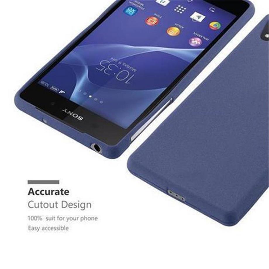Cadorabo  Housse compatible avec Sony Xperia Z1 - Coque de protection en silicone TPU flexible 
