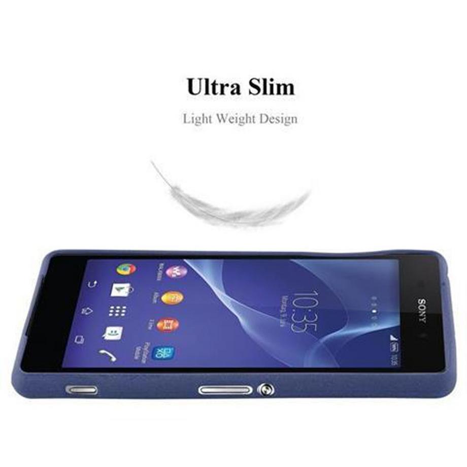 Cadorabo  Housse compatible avec Sony Xperia Z1 - Coque de protection en silicone TPU flexible 