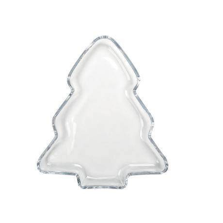 Aulica COUPELLE SAPIN EN VERRE 25X22X2.5CM  