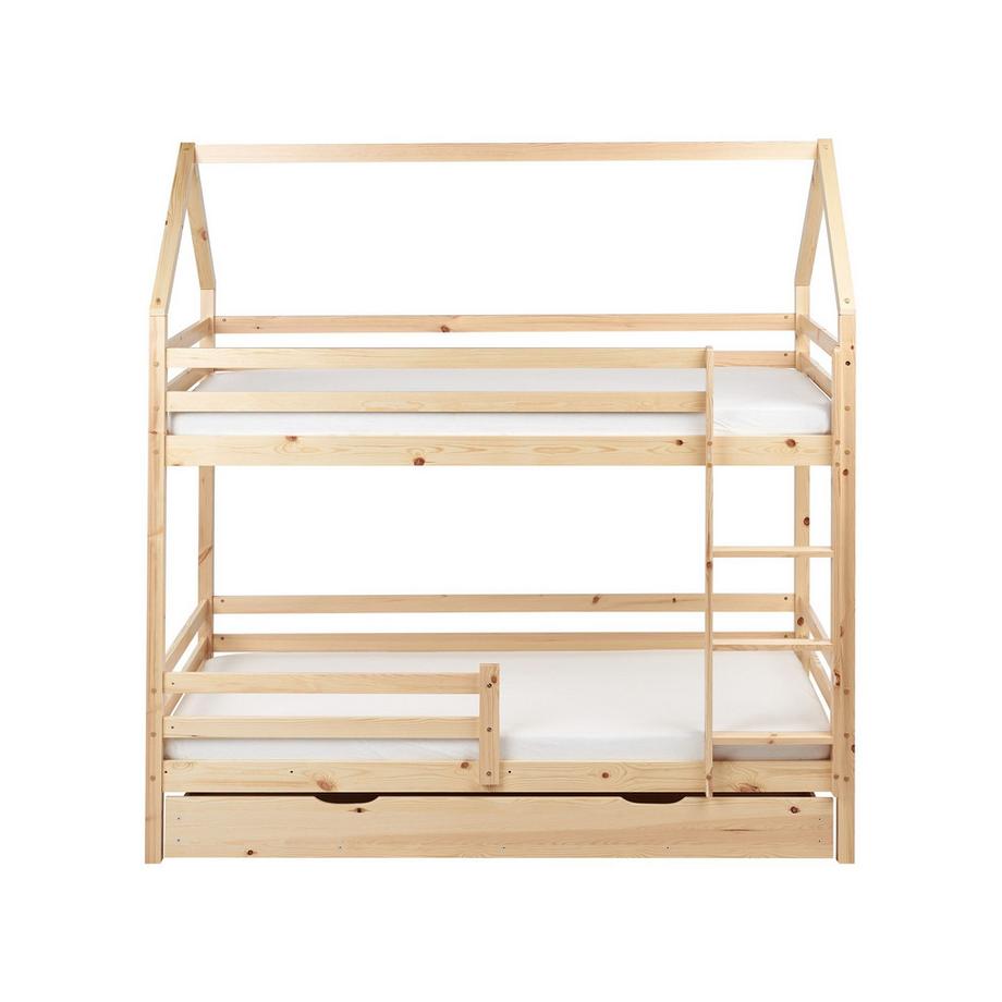 Beliani Lit superposé en Bois de pin Scandinave GIRGOLS  
