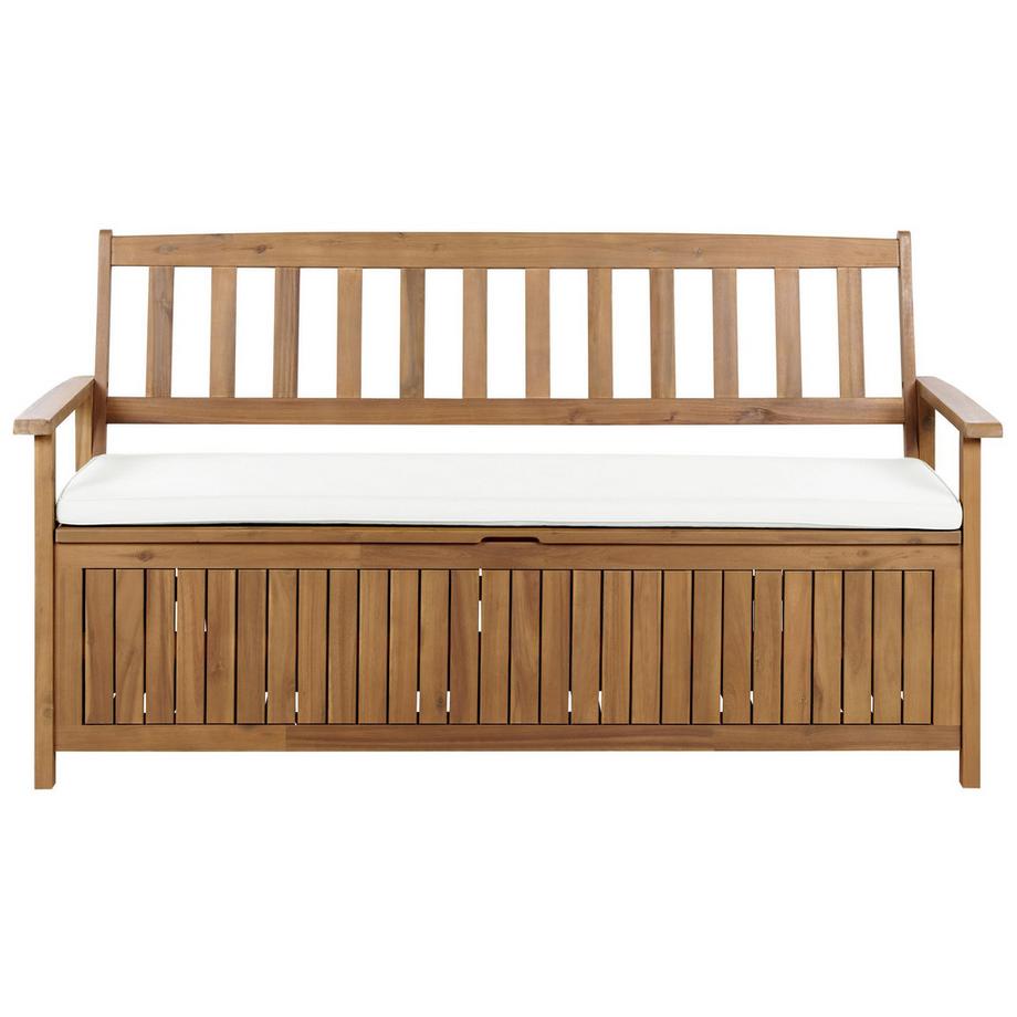 Panca da giardino con cuscino en Legno d'acacia  SOVANA