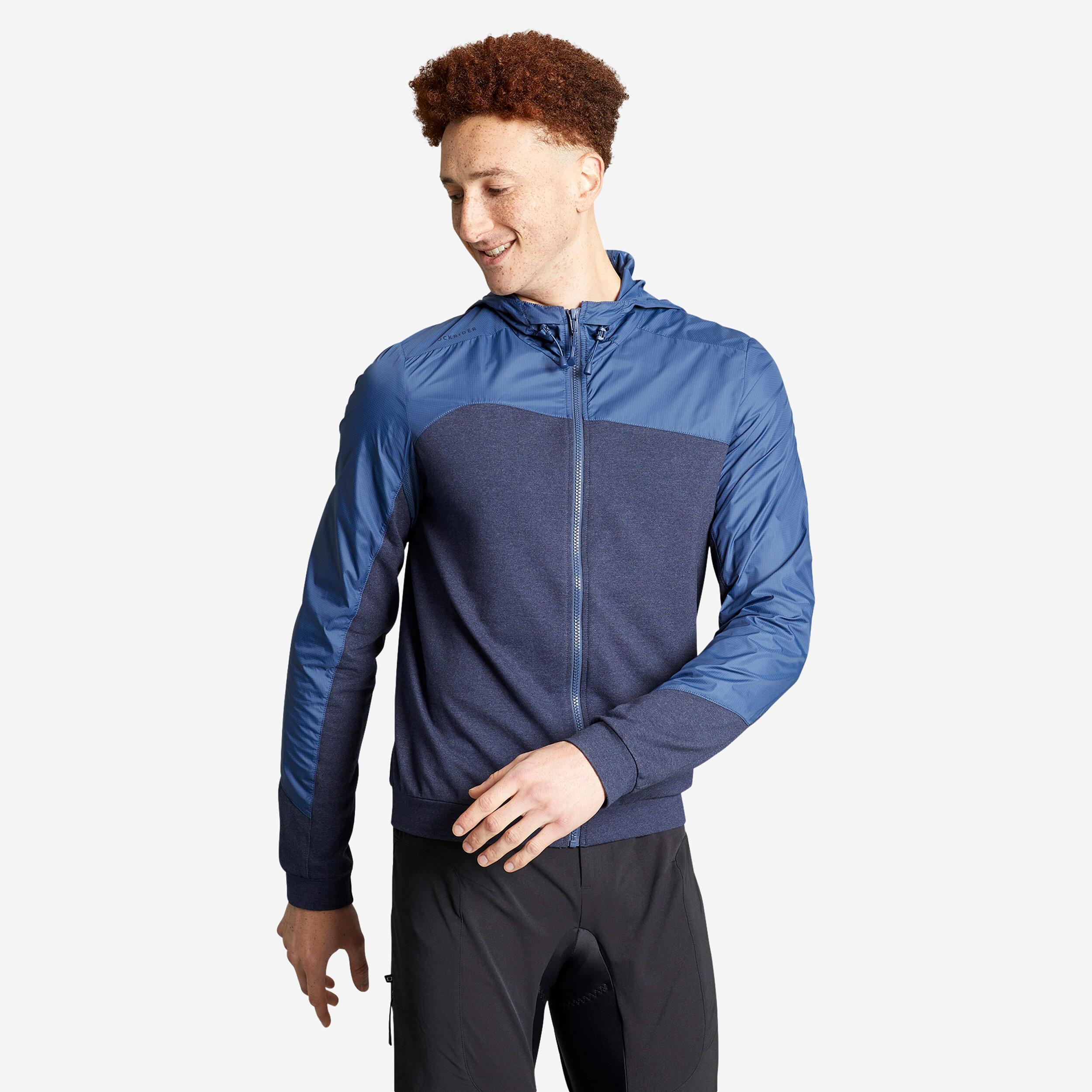 Image of Jacke - Windsafe Herren Blau Bedruckt M