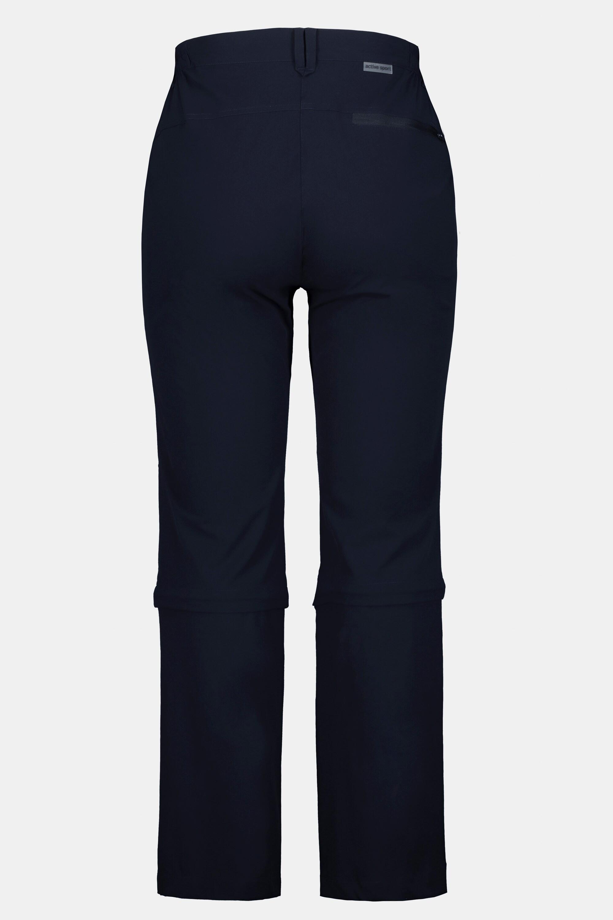 Ulla Popken  Pantalon modulable à système Zipp-Off, longueur ajustable, séchage rapide 