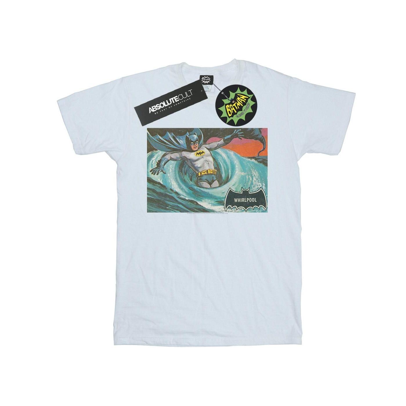 Image of Batman Tv Series Whirlpool Tshirt Mädchen Weiss 116