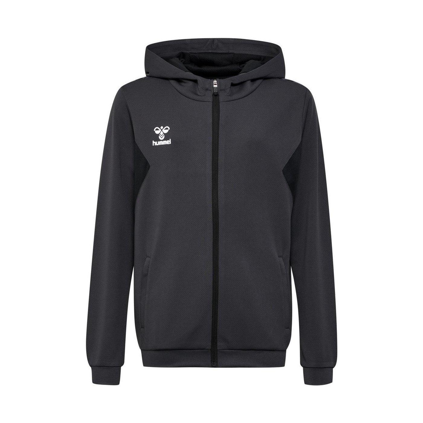 Image of Kinder-trainingsjacke Mit Reißverschluss Und Kapuze Authentic Jungen 12A