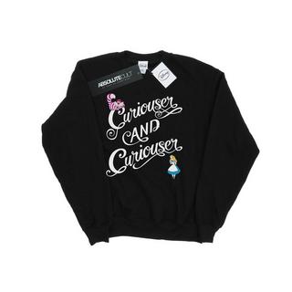 Disney  Alice In Wonderland Curiouser Sweatshirt 