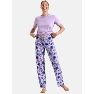 Lisca  Pigiama pantaloni maglietta maniche corte Flowers 